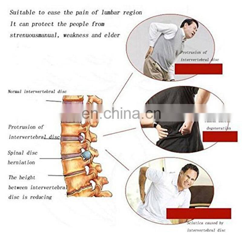 Adjustable Tourmaline Self-heating Magnetic Therapy Waist Support Belt Belt Lumbar Back Waist Support Brace Double Banded
