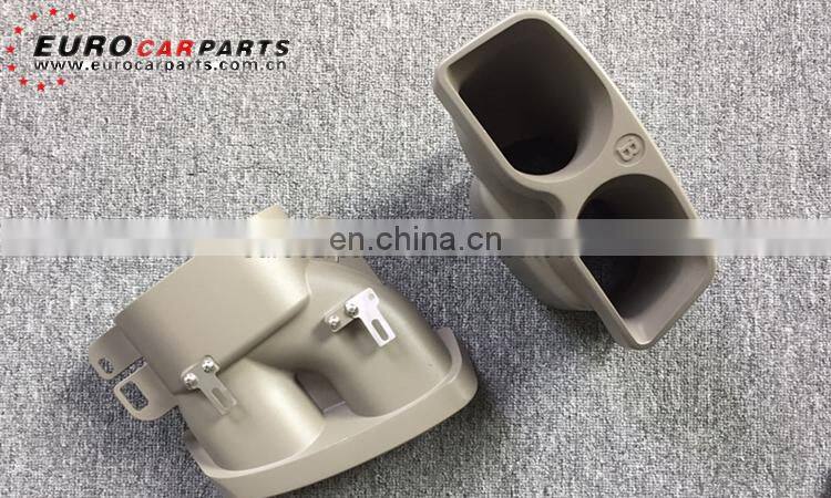 W222 diffuser fit for S-class W222 2014-2016y S63/S65 to B-style plastic S63 diffuser with exhaust tips