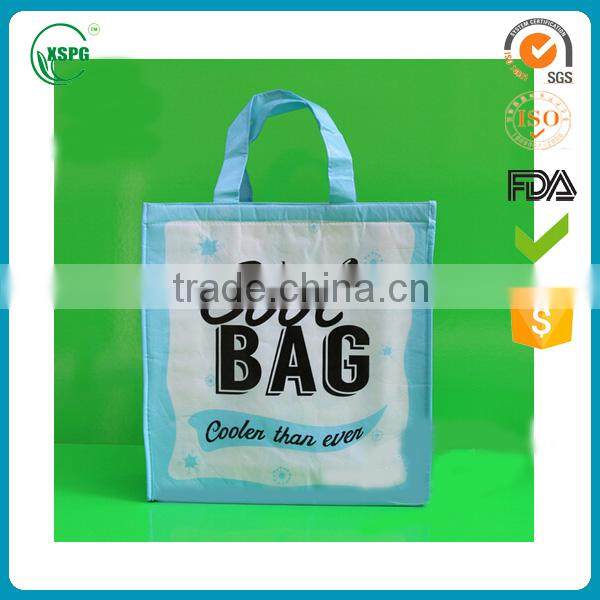 Laminating PP non-woven isothermal bag for lunch box