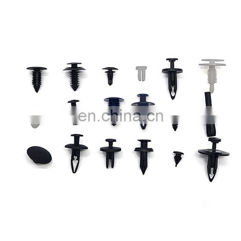 18 Kinds Mixed 415pcs Auto Fastener Car Universal Bumper Fixed Clamp Push Type Clip For Automobile Series Fastener