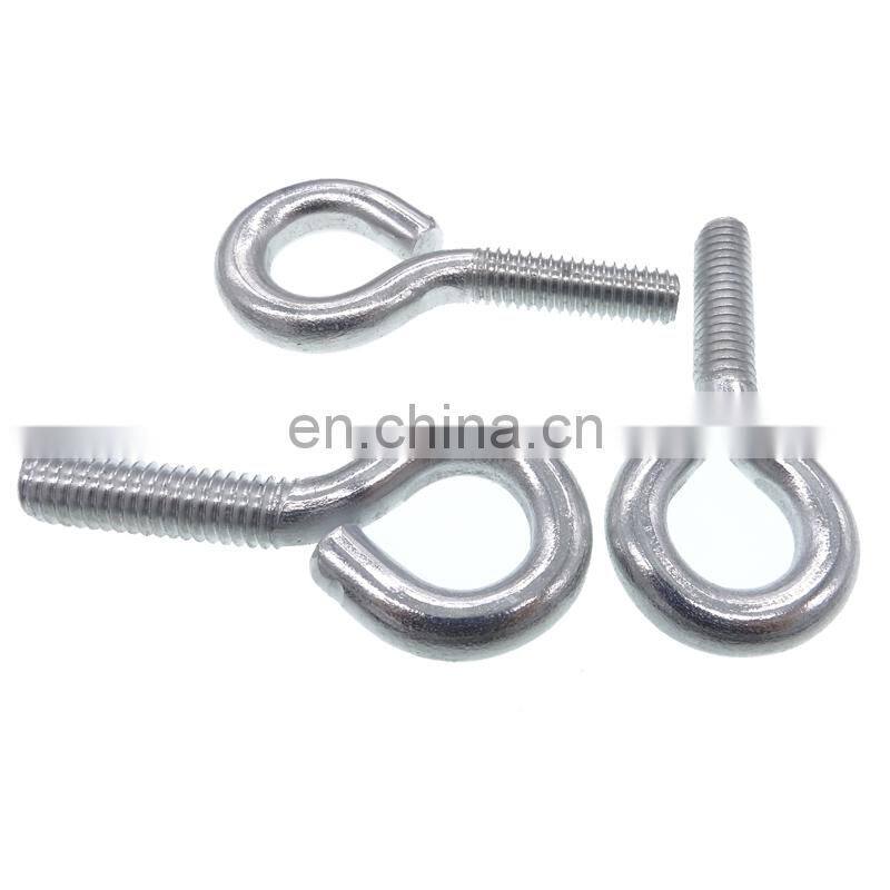 Screw Hook Self Tapping Screws Round Hook Decorative Eye Bolts