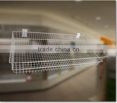 Supermarket hanging basket wire basket metal wire basket