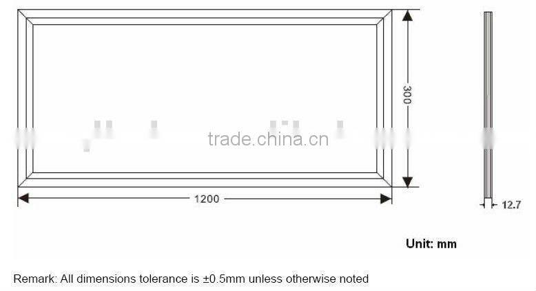 300x1200 Panel LED Bathroom Light-Modular Panel LED