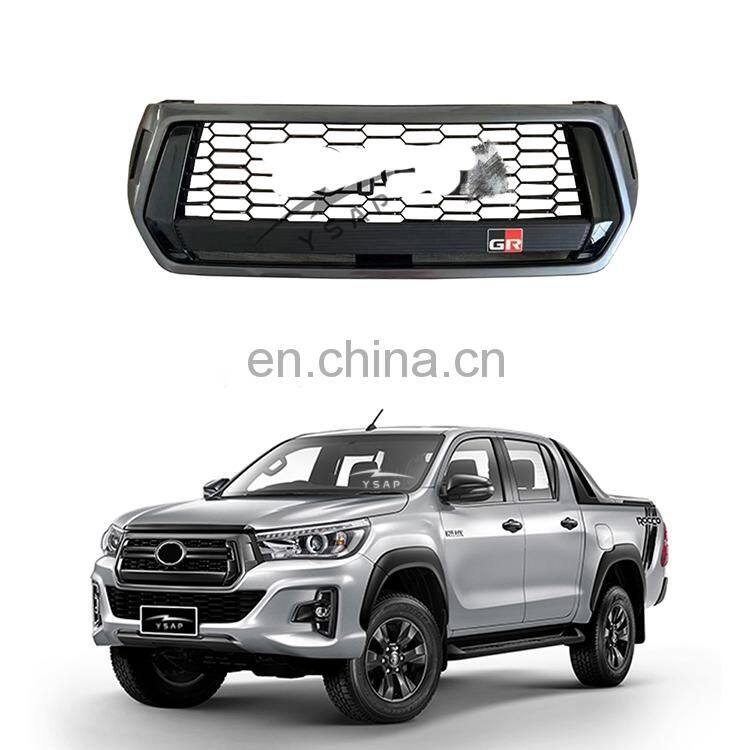 Hot selling factory price GR style radiator Grille for 2018 Hilux Rocco 2019 2020