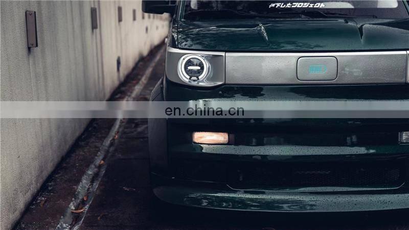 Runde Newest For Wuling Hongguang Mini Modified Robot Style Body kit Front Rear bumpers Hood Wheel Eyebrow Appearance