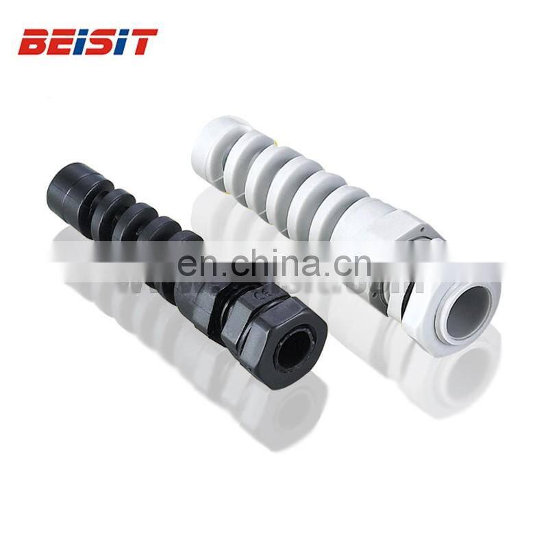 Nylon Strain Relief cable gland PG13.5 cable bend protection Size