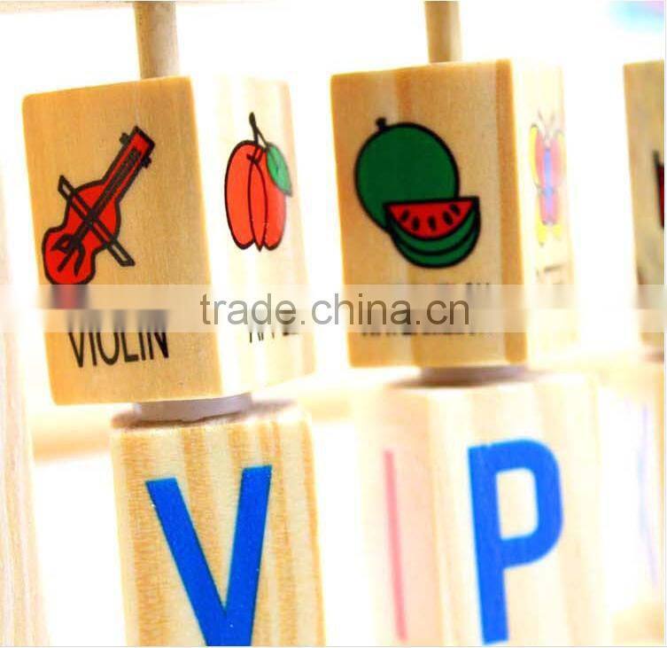 Wholesale wooden abacus learn to count for children studying