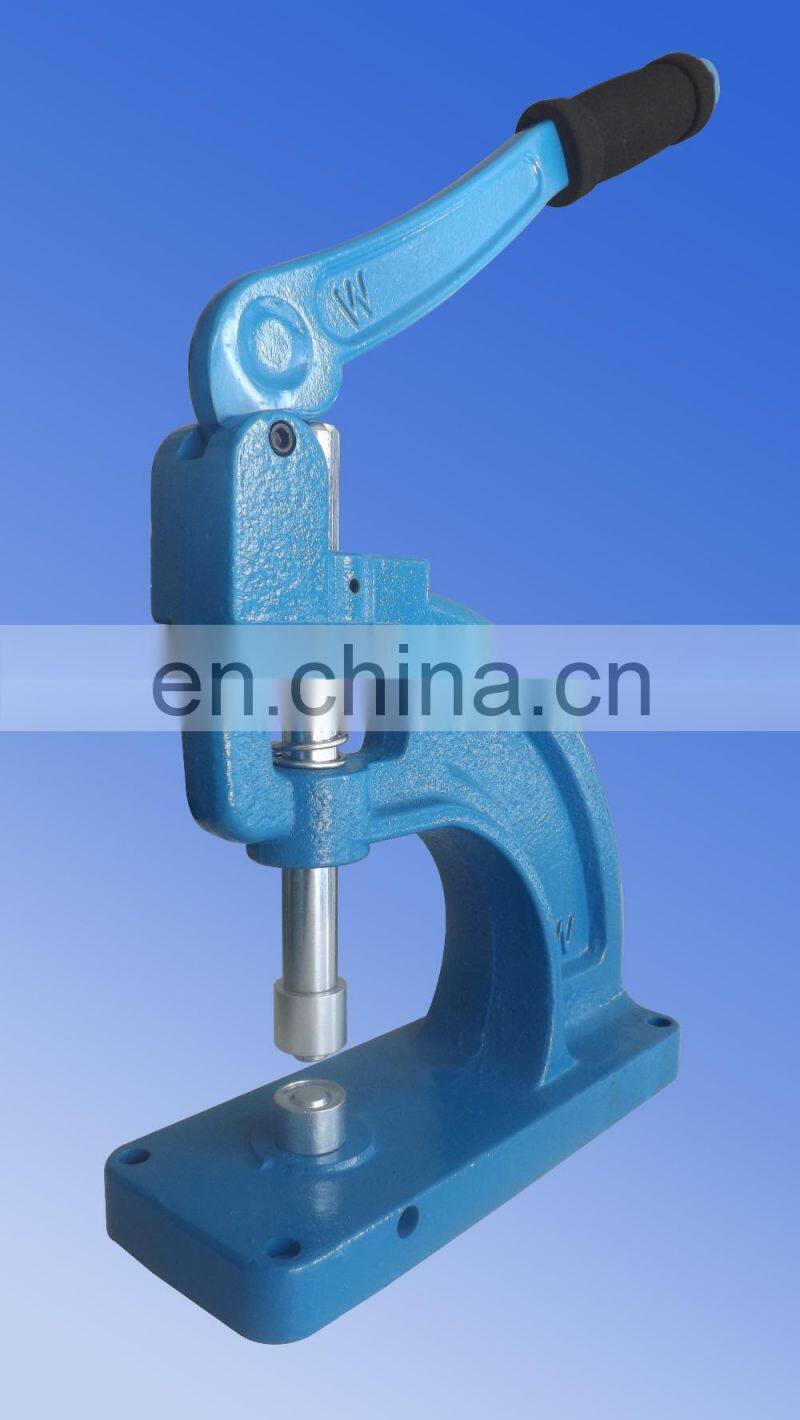 Grommet Machine: 1 grommet machine, 3 Dies (different size) & 900 Grommets Eyelet Hand Press Tool