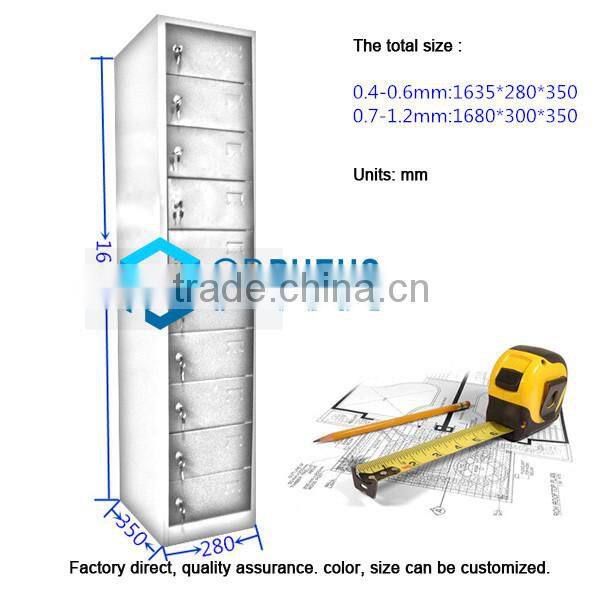 universal metal cell phone station lockers top phone charging cabinet
