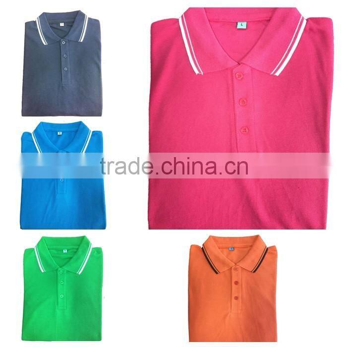 custom printing High quality blank tshirt Short Sleeve golf polo tshirt for man