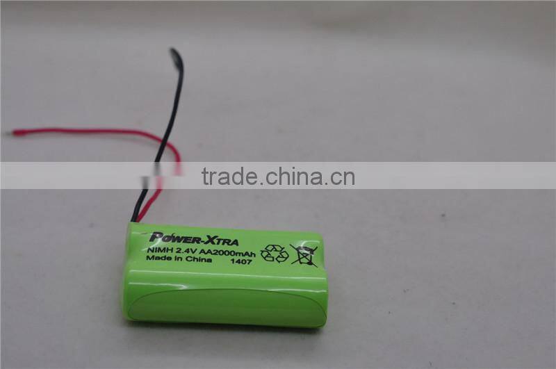 nimh battery and 2.4V 2000 mAh NiMH Battery Packs /nimh battery pack 2.4V 2000mah