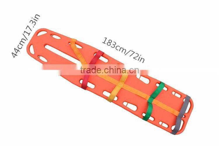 PE medical spine board stretcher