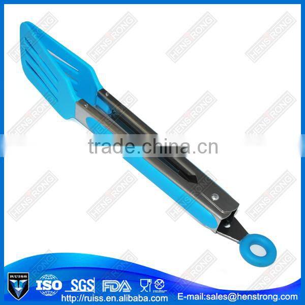 Various Styles Nylon Salad Kitchen Tongs With Lock