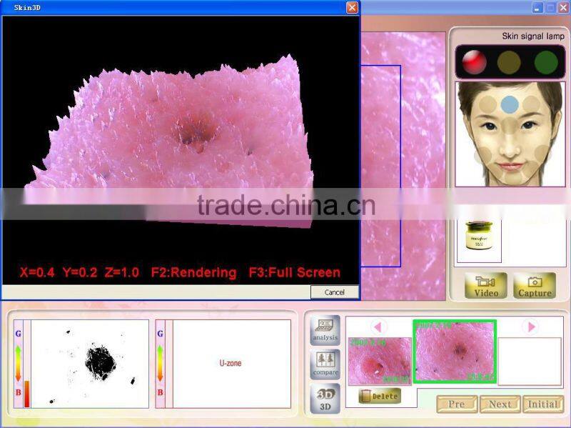 New product for 2014 3d scanner beauty salon equipment