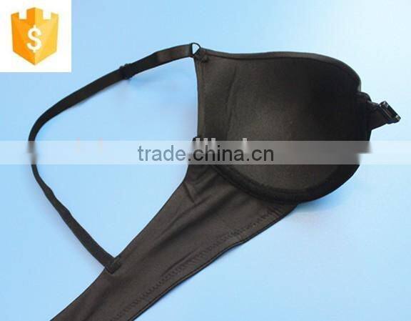 2016 The classical simple black style front closure bra
