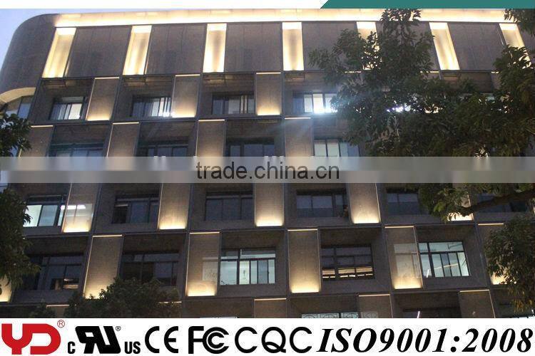 IP68 fireproof V-0 high power high building wall washer CE UL approved