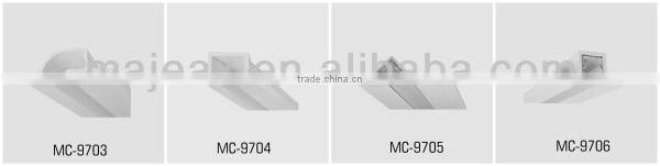 Purely handmade Gypsum Plaster led profile for decoration