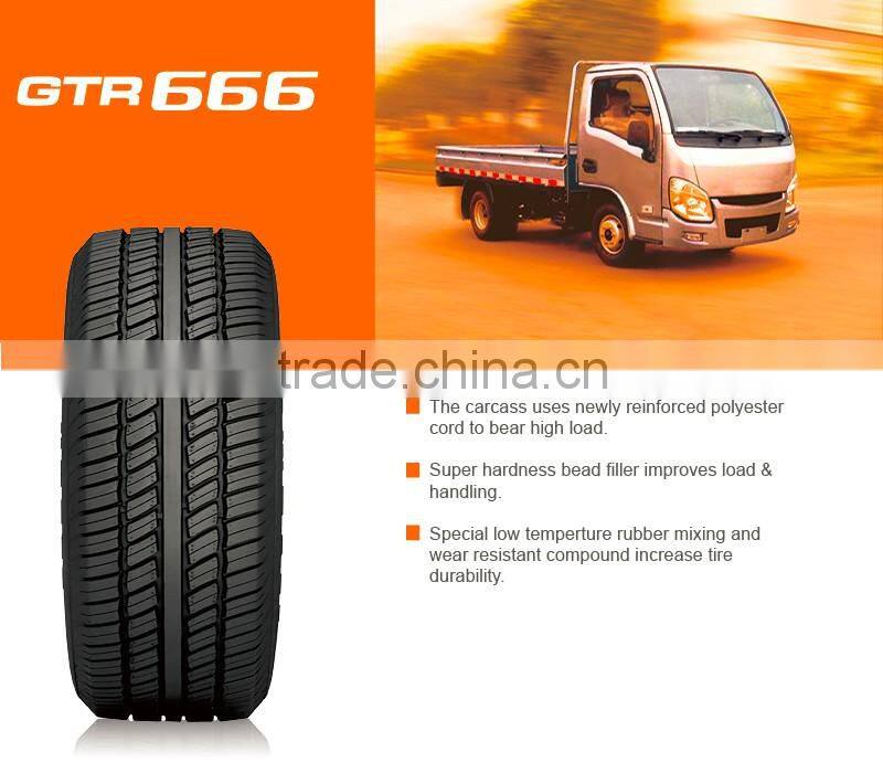 China Low-price high-quality GTR666 Light truck & SUV tires with 100% warranty