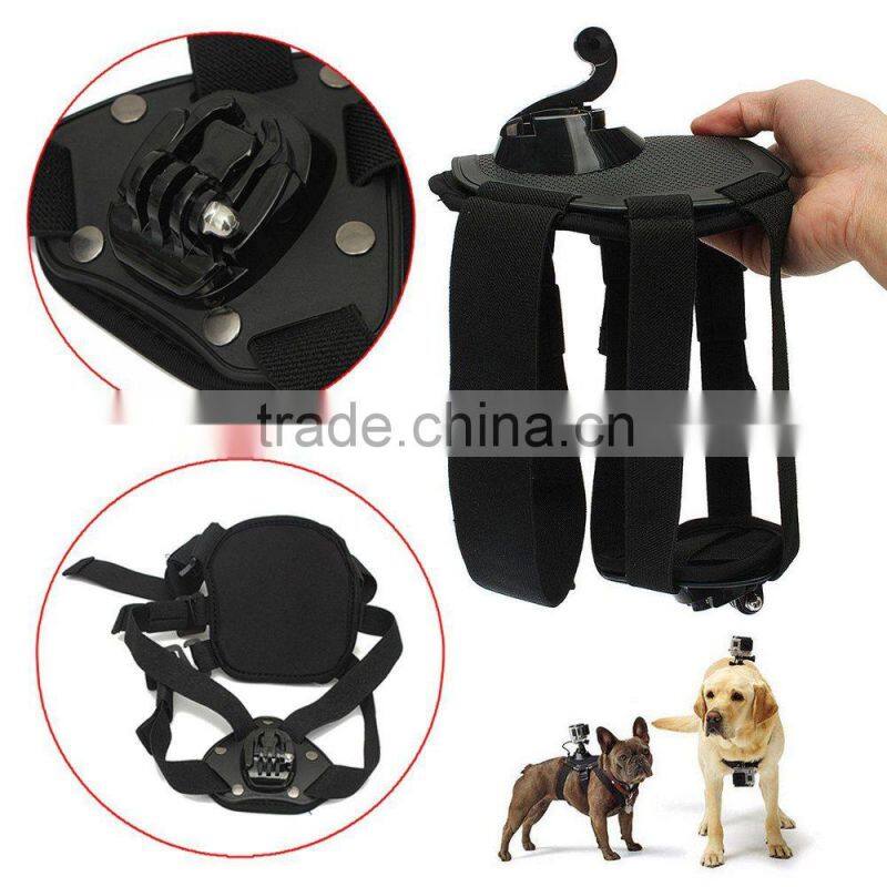 Hot Selling Sports Camera Chest Harness Mount Hound Dog Chest Harness Mount 220g Weight