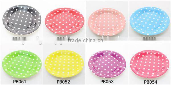 Supplier Of Polka Dot Printed Paper Serviettes