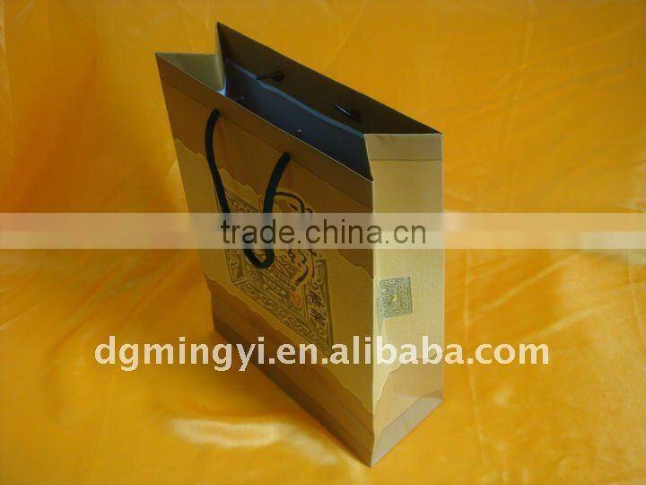 Recycle packaging bag, thin door gift paper bag