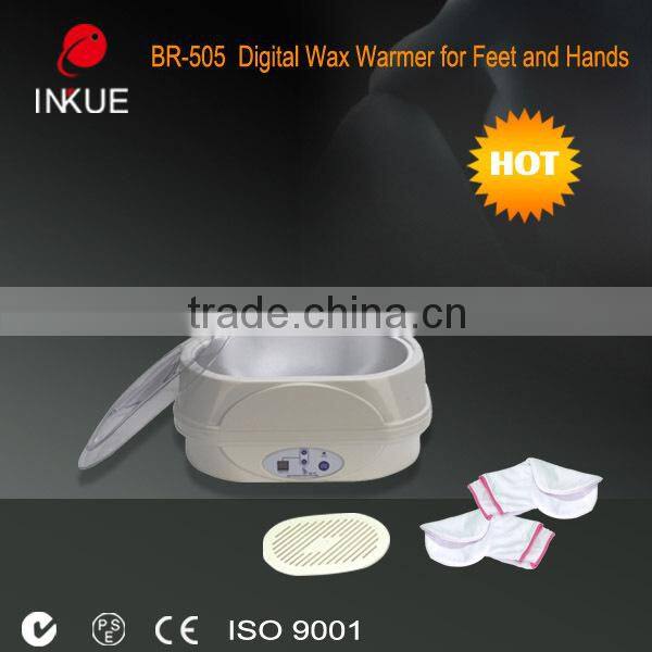 Beauty salon hands and feet wax bath 5000cc paraffin wax bath heater with gloves