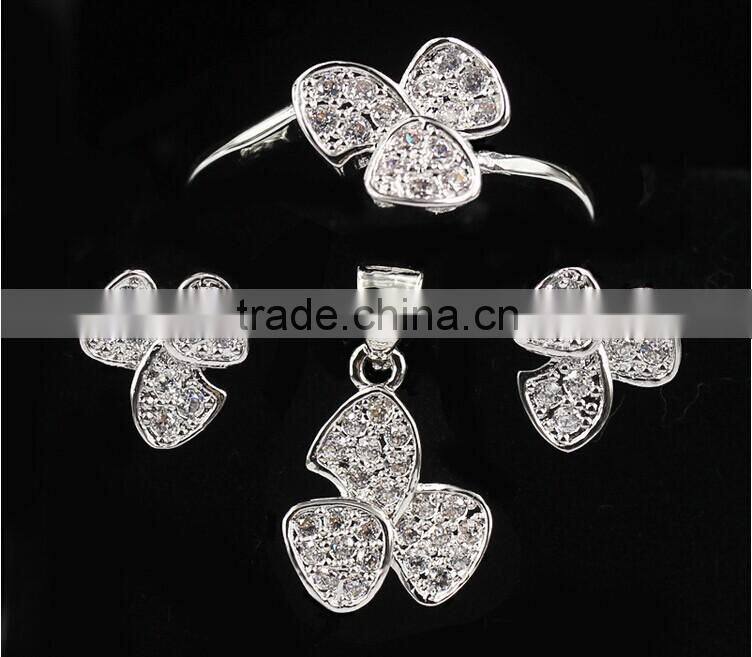 Alibaba handmade 925 sterling silver jewelry wholesale star jewelry set