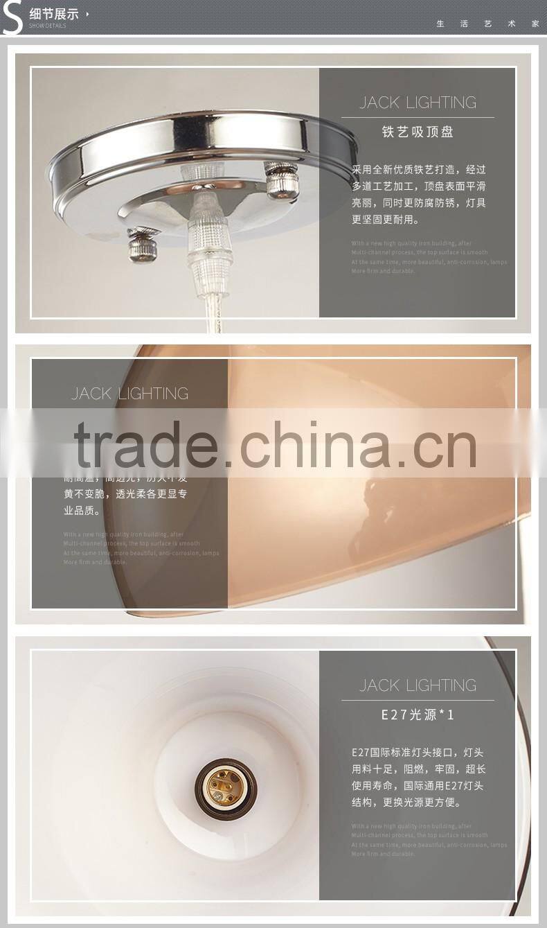 LED pendant light JK-8005B-51 Hanging Light classic copper LED pendant light high quality Aged Copper lamp