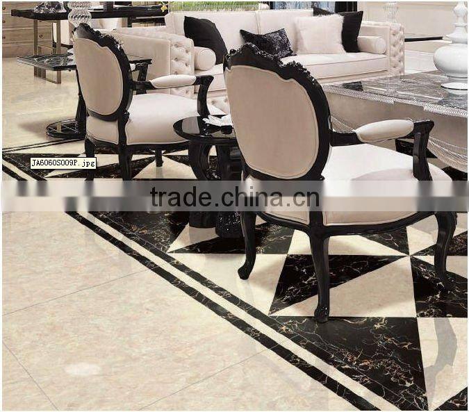 granite & marble look polish porcelain tile (600x600mm)