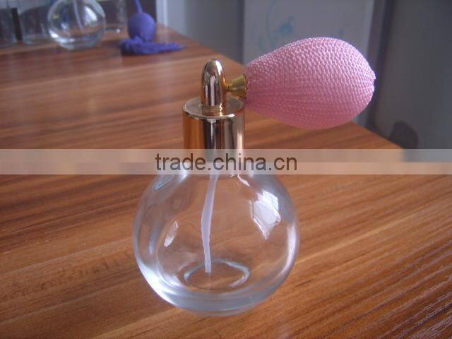 60ml lantern shanpe perfume glass bottle with atomizer