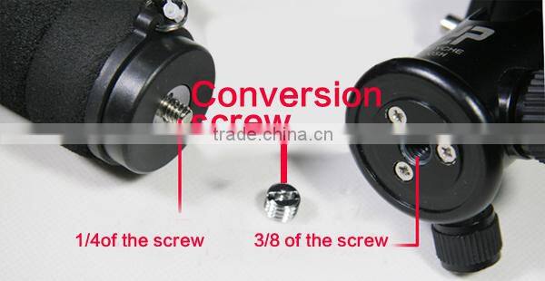 High Quality 1/4" to 3/8" Convert Screw Adapter for Tripod & Monopod Ball Head DSLR SLR Photo