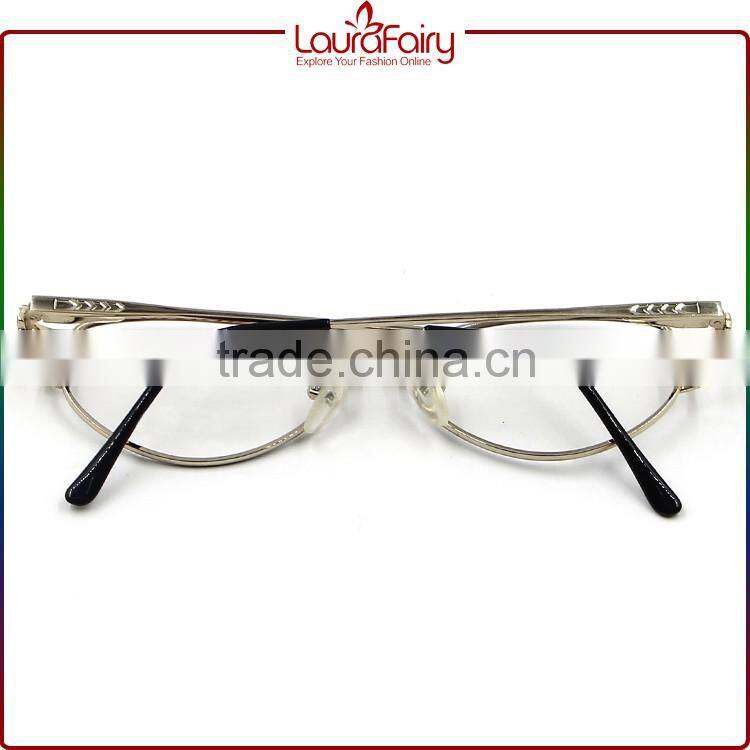 Laura Fairy Newest Arrival Cheapest Hollow Out Full Frames Metal Optical Frame