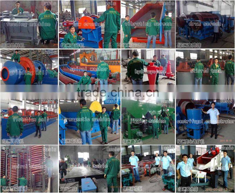 Spiral chute separator/gravity spiral chute/High recovery gravity separator spiral chute