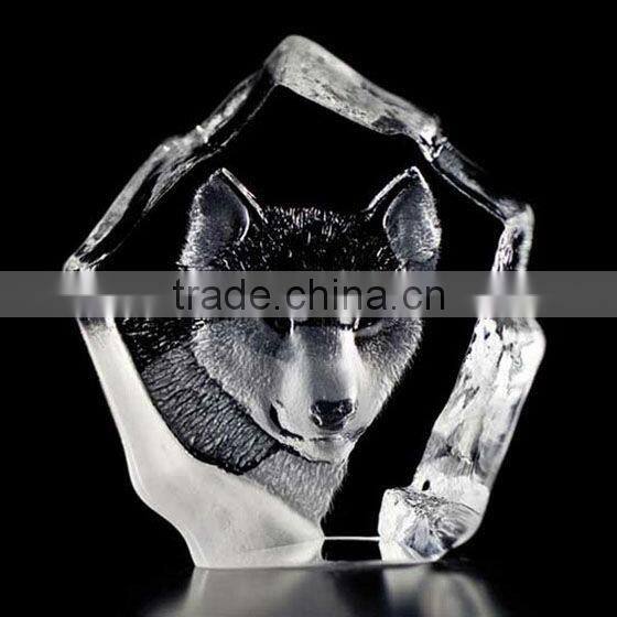 Cat crystal deep carving