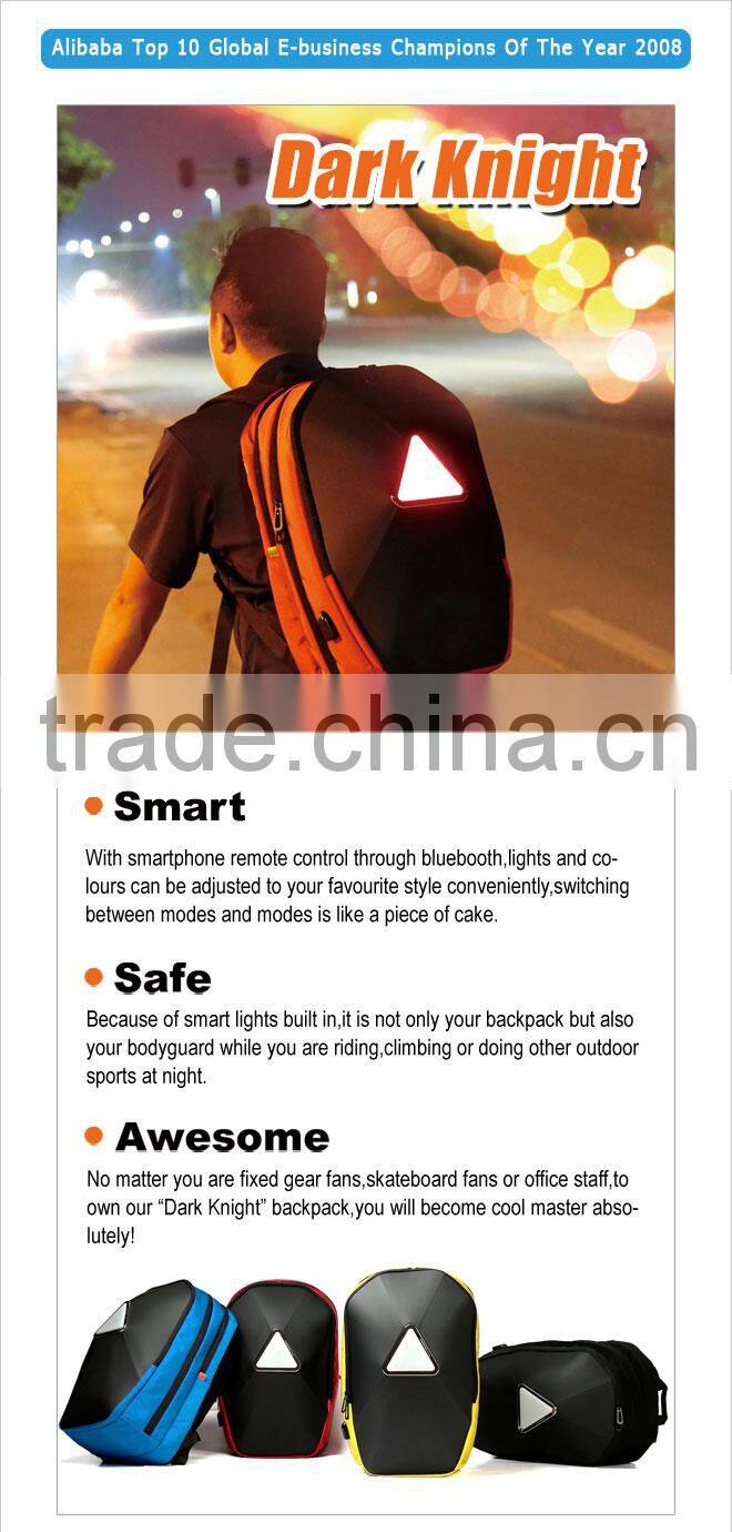 latest description of traveling bag with led light