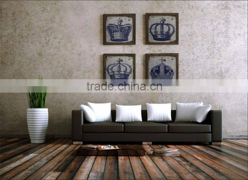 2 panel MDF Prints wood photo prints Modern Canvas Wall Art living room decoration 4 pannel MDF prints set