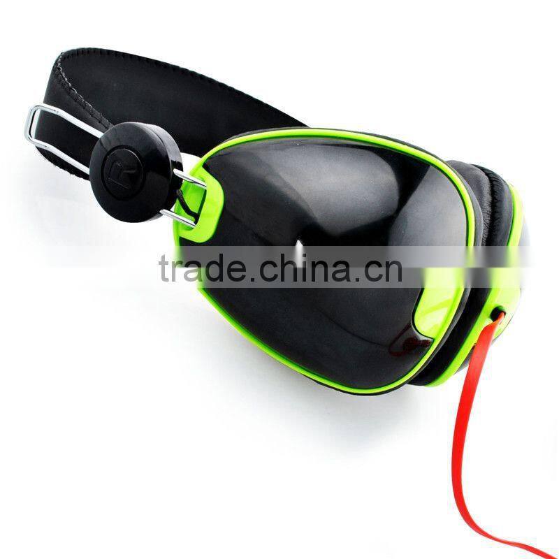 Wholesale stereo headphone computer mobile phone headphone with mic