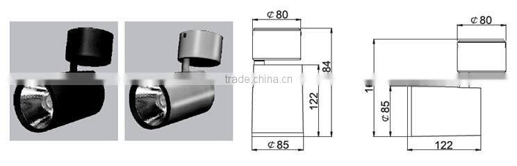 90ra surface mounted led spot light 15w-35w, beam angle 12/24/36 degree