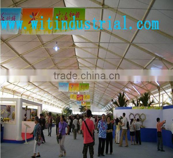 Lagre aluminum frame waterproof exhibtion tent