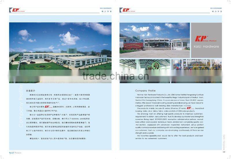 steel table slide 1035-F