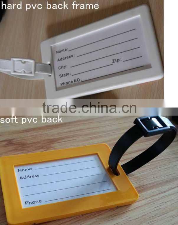 aluminum luggage tag