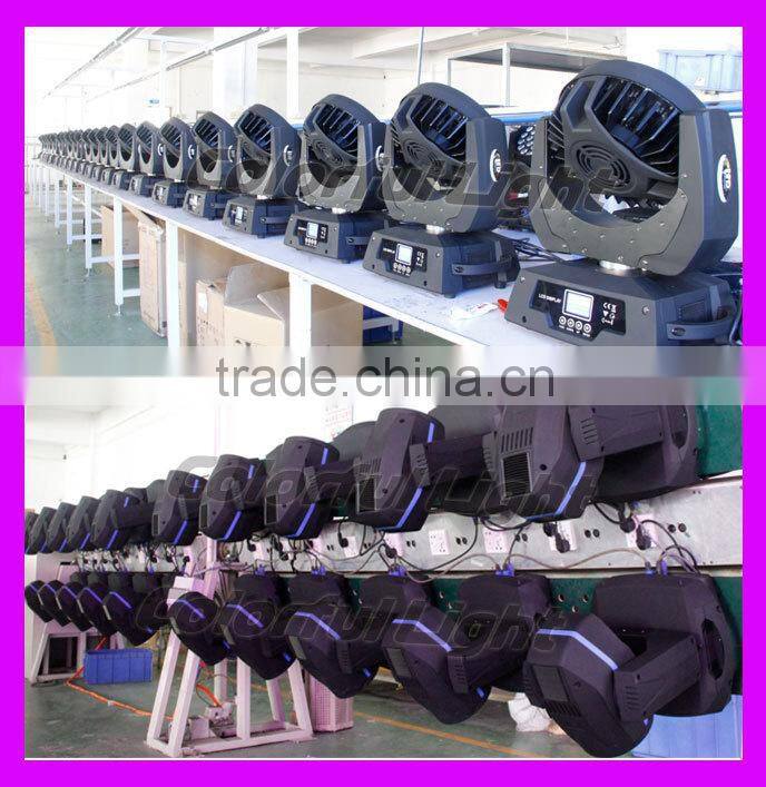 ODM Provided Stage Light Factory 3* 15W Led Moving Head Beam Zoom Light