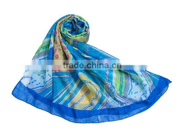 >> Factory Wholesale fashion scarf polyester scarf/#