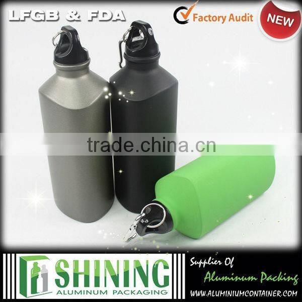 hot christmas aluminum bottle with BPA free