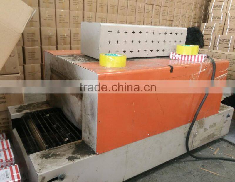 cheap Ghana market paraffin wax white candle from candle making supplier