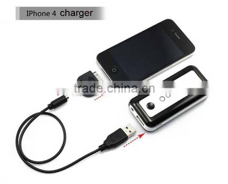 new arrivel competitive price mobile power bank capacity 4000mah power bank with CE ROHS FCC
