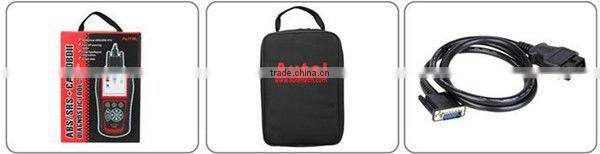 Original Autel Autolink AL619 ABS/SRS + CAN OBDII Diagnostic Scan Tool Turn off Check Engine Light clears codes resets monitors