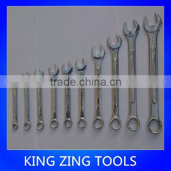 Double open wrench and spanner