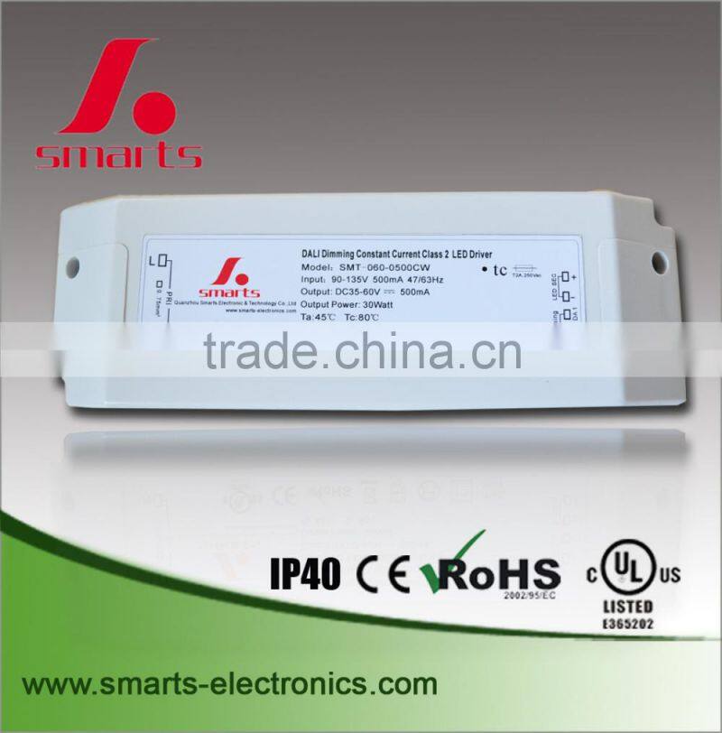 ac to dc 0-10v dimmable constant current led driver with 1-10v dimming