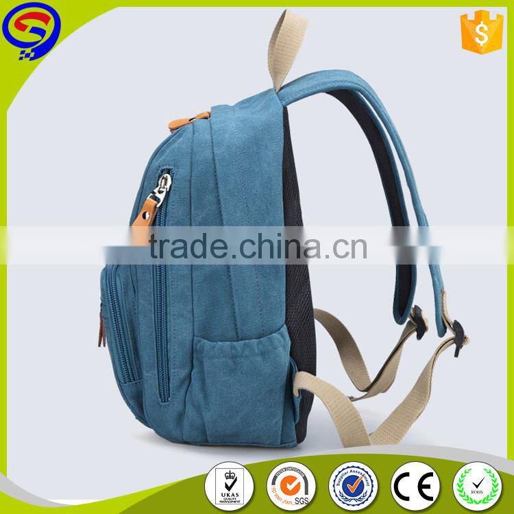 Most popular creative super quality backpack canvas for college